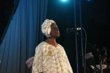 Bi Kidude with Culture Taarab Orchestra